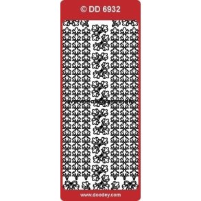 Stickers - Borter & hj�rner, brede 