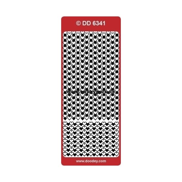 Stickers - Borter, hjerterkker, slv
