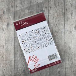 Die cuts - udstansede eukalyptus kranse &amp; grene i karton (Dan cuts 1964)