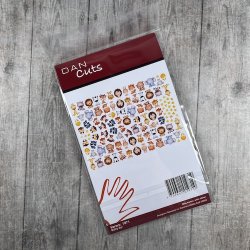 Die cuts - udstansede sknne dyrebrn i karton (Dan cuts 1971)