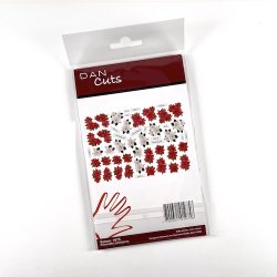 Die cuts - udstansede julestjerner (Dan cuts 1975)