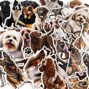 Die cuts - udstansede hunde (Dan cuts 1976)