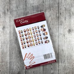 Die cuts - Vikinger i tegnet stil (Dan cuts 1977)