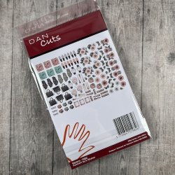 Die cuts - udstanset feminint tj &amp; tilbehr (Dan cuts 1982)