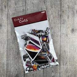 Die cuts - udstansede gamer &amp; computer motiver (Dan cuts 1986)