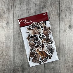 Die cuts - udstansede katte (Dan cuts 1987)