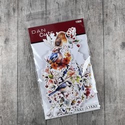 Die cuts - udstansede fugle p grene (Dan cuts 1988)