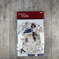 Die cuts - udstansede brudepar (Dan cuts 2870)