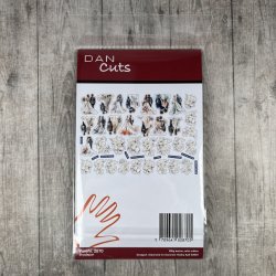 Die cuts - udstansede brudepar (Dan cuts 2870)