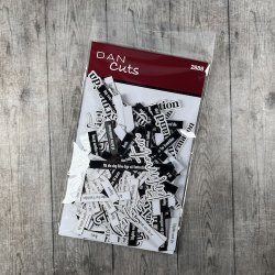Die cuts - udstansede konfirmations tekster (Dan cuts 2888)