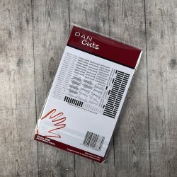 Die cuts - udstansede konfirmations tekster (Dan cuts 2888)