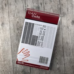 Die cuts - udstansede tekster til kolleger, naboer, venner og for sjov (Dan cuts 2891)