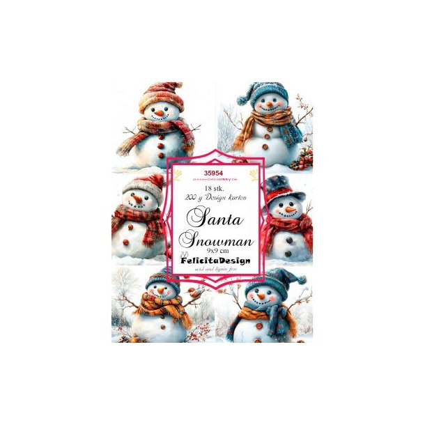 Felicita Toppers, "S�de Snem�nd", 18 ark, 6 designs, 9x9cm