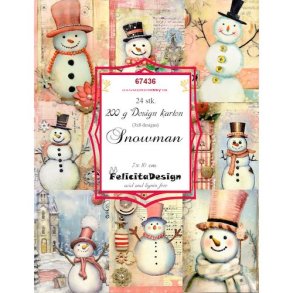 Felicita Toppers, sk�nne snem�nd, 24 ark, 8 designs, 7x10cm