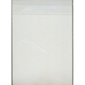 Dobbeltklbende 3D foam tape/skum plade, A4-strrelse, 1,0mm tyk, HVID