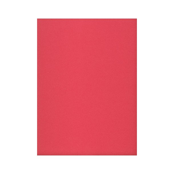 Mosgummi r�d, 2mm tyk, 21x29,7cm, 1stk