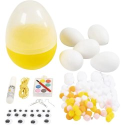 DIY - Mix pskeg m/krea-materialer til at lave din egen pskepynt