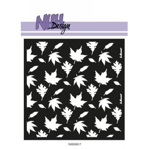 Stencil fra NHH Design, NHHS017, Blade, ca. 16x16cm
