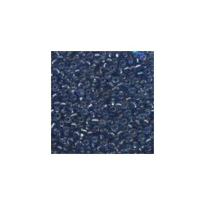 Glasperler, Rocailles 2,5mm, ca. 20g, mrkebl m/slvkerne