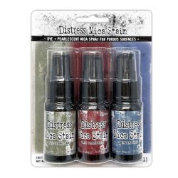 Tim Holtz' Distress Mica Stain - Christmas set#3