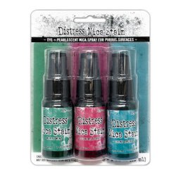 Tim Holtz' Distress Mica Stain - Christmas set#4