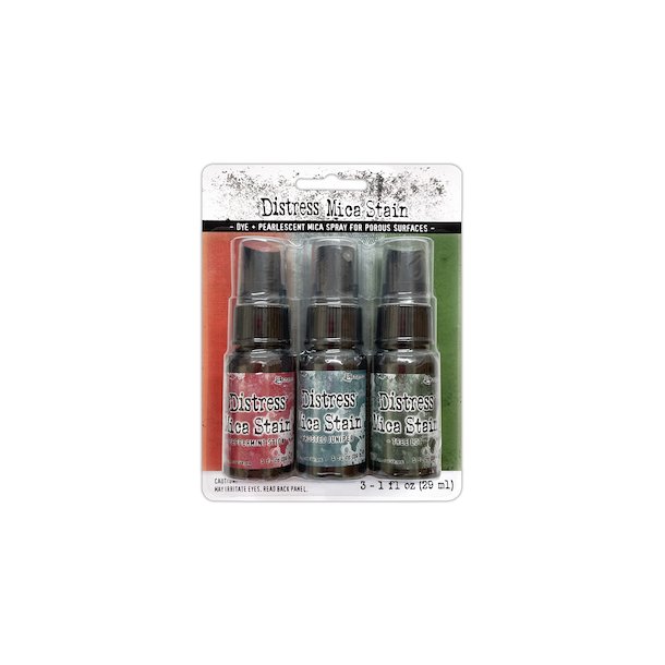 Tim Holtz' Distress Mica Stain - Christmas set#1