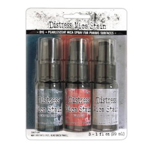 Tim Holtz' Distress Mica Stain - Christmas set#5