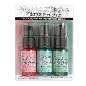 Tim Holtz' Distress Mica Stain - Christmas set#6
