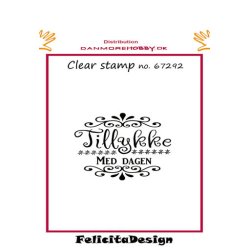 Akrylstempel ca 45x34mm