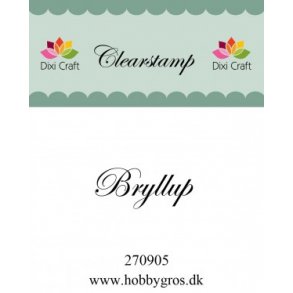 Akrylstempel ca 35x15mm