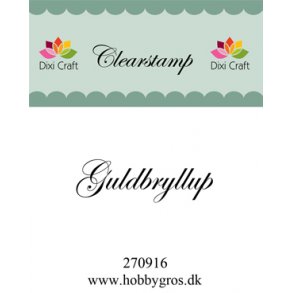 Akrylstempel ca 48x14mm