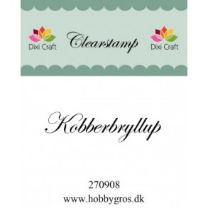 Akrylstempel ca 55x12mm