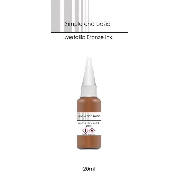 Simple and Basic Metallic Bronze/Kobber Ink, SBI002