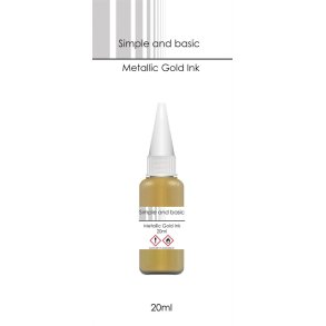 Simple and Basic Metallic Gold Ink, SBI004
