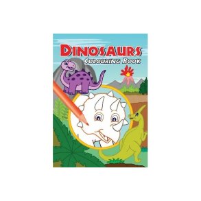 Malebog, str. A4, 16 sider, sde dinosaurer #1