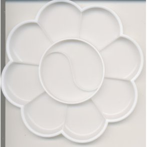 Palet i plast m/9 rum