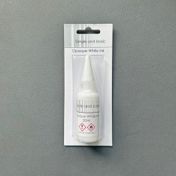 Simple and Basic Opaque White Ink SBI001