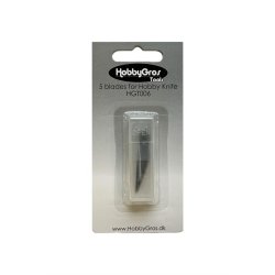 Knivblade til Skrekniv HGT006, pakke med 5 blade (HGT007)