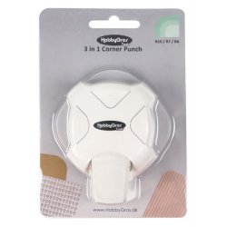 Vrktj HGT036; Hjrne punch m/3forskellige radier (4-7-10 mm)