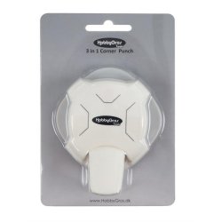 V�rkt�j HGT043; Hj�rne punch m/3forskellige lige kanter (5-10-15 mm)