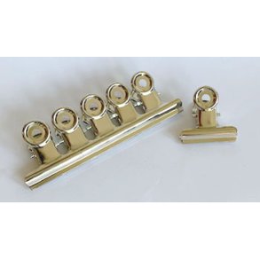 Metalklemmer, 3cm brede, 6stk