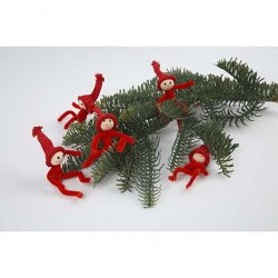 Vatkugler, m/ansigt, 22mm, 10stk