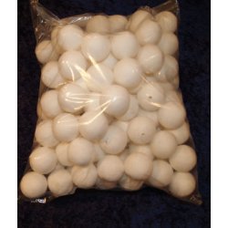 Vatkugler, �12mm, hvid, 100stk