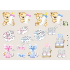 3D ark - Baby, ting og sager