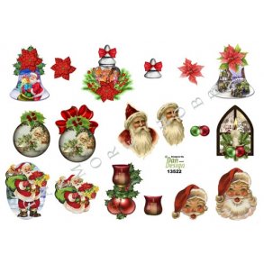 3D ark - Jul, sm� julemotiver