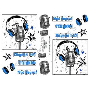 3D ark - Musik, studio bl�