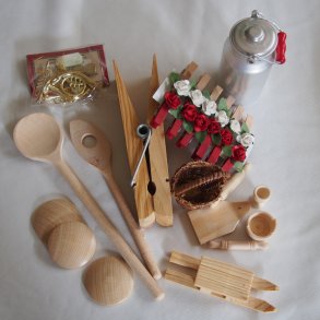 Trævarer og diverse tilbehør