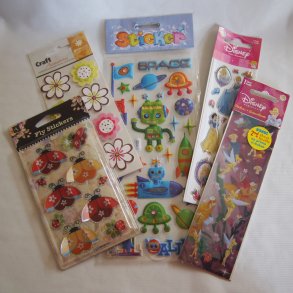 Farverige og specielle Stickers