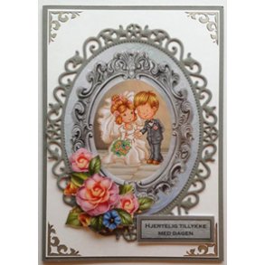 3D ark - Bryllup, Kobber-, Sølv-, Guldbryllup