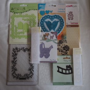 Dies & embossing folders til stansemaskiner